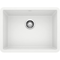 Blanco Precis Silgranit 24" Single Bowl - White