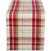 DII Orchard Plaid Table Runner