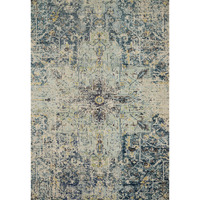 Nadia Aqua / Navy - 5'-1" x 7'-7"