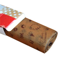 50 Pcs Wax Papers DIY Baking Papers Candy Sandwich Warping Paper Christmas Chocolate