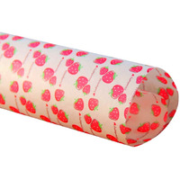 [Big Strawberry] 50 Pcs DIY Baking Papers Nougat Papers Food Grade Wax Papers