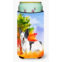 "Caroline's Treasures CK1956TBC Fall French Bulldog Tall Boy Insulator Hugger cold-beverage-koozies, Multicolor"