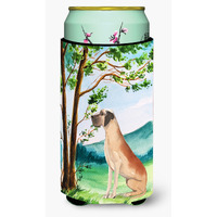 "Caroline's Treasures CK2011TBC Under the Tree Dane Tall Boy Hugger cold-beverage-koozies, Multicolor"