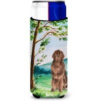 "Caroline's Treasures CK2563MUK Michelob Ultra Hugger for slim cans cold-beverage-koozies, Multicolor"