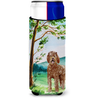 "Caroline's Treasures CK2568MUK Michelob Ultra Hugger for slim cans cold-beverage-koozies, Multicolor"