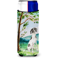 "Caroline's Treasures CK2574MUK Michelob Ultra Hugger for slim cans cold-beverage-koozies, Multicolor"
