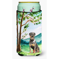 "Caroline's Treasures CK2562TBC Under the Tree Rottweiler Tall Boy Hugger cold-beverage-koozies, Multicolor"