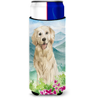 "Caroline's Treasures CK2536MUK Michelob Ultra Hugger for slim cans cold-beverage-koozies, Multicolor"