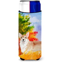 "Caroline's Treasures CK1946MUK Michelob Ultra Hugger for slim cans cold-beverage-koozies, Multicolor"