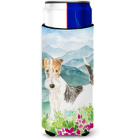 "Caroline's Treasures CK2513MUK Michelob Ultra Hugger for slim cans cold-beverage-koozies, Multicolor"