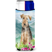 "Caroline's Treasures CK2516MUK Michelob Ultra Hugger for slim cans cold-beverage-koozies, Multicolor"