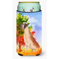 "Caroline's Treasures CK1941TBC Fall Dane Tall Boy Insulator Hugger cold-beverage-koozies, Multicolor"