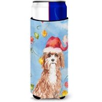"Caroline's Treasures CK2476MUK Michelob Ultra Hugger for slim cans cold-beverage-koozies, Multicolor"