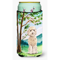 "Caroline's Treasures CK2019TBC Under the Tree Goldendoodle Tall Boy Hugger cold-beverage-koozies, Multicolor"