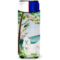 "Caroline's Treasures CK2565MUK Michelob Ultra Hugger for slim cans cold-beverage-koozies, Multicolor"