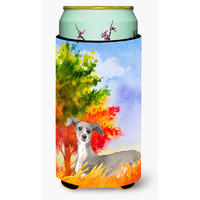 "Caroline's Treasures CK1939TBC Fall Italian Greyhound Tall Boy Hugger cold-beverage-koozies, Multicolor"