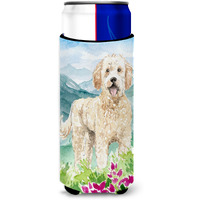 "Caroline's Treasures CK2537MUK Michelob Ultra Hugger for slim cans cold-beverage-koozies, Multicolor"