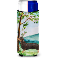 "Caroline's Treasures CK2028MUK Michelob Ultra Hugger for slim cans cold-beverage-koozies, Multicolor"