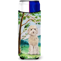 "Caroline's Treasures CK2019MUK Michelob Ultra Hugger for slim cans cold-beverage-koozies, Multicolor"