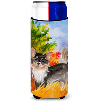 "Caroline's Treasures CK1937MUK Michelob Ultra Hugger for slim cans cold-beverage-koozies, Multicolor"