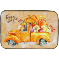 "Caroline's Treasures CK2616DDM Fall Harvest Doberman Pinscher dish-drying-mats, 14x21, Multicolor"