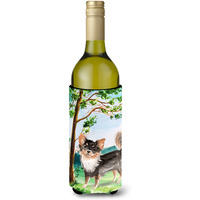 "Caroline's Treasures CK2007LITERK Under The Tree Chihuahua Wine Bottle Hugger cold-beverage-koozies, 750 ml, Multicolor"