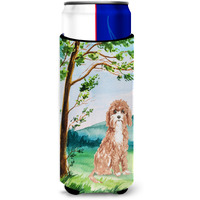 "Caroline's Treasures CK2575MUK Michelob Ultra Hugger for slim cans cold-beverage-koozies, Multicolor"