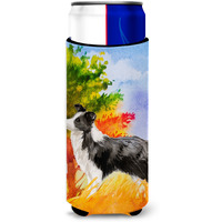 "Caroline's Treasures CK1955MUK Michelob Ultra Hugger for slim cans cold-beverage-koozies, Multicolor"