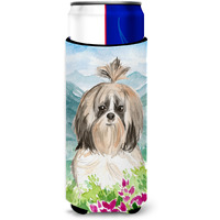 "Caroline's Treasures CK2521MUK Michelob Ultra Hugger for slim cans cold-beverage-koozies, Multicolor"