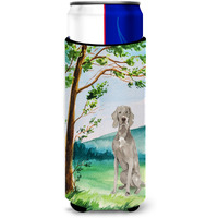 "Caroline's Treasures CK2553MUK Michelob Ultra Hugger for slim cans cold-beverage-koozies, Multicolor"