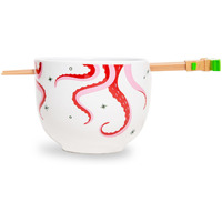 Star Wars: The Mandalorian grogu Tentacle chowder Ramen Bowl and chopstick Set