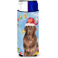 "Caroline's Treasures CK2487MUK Michelob Ultra Hugger for slim cans cold-beverage-koozies, Multicolor"