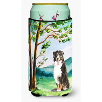 "Caroline's Treasures CK2583TBC Under the Tree Bernese Mountain Dog Tall Boy Hugger cold-beverage-koozies, Multicolor"