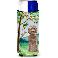 "Caroline's Treasures CK2023MUK Michelob Ultra Hugger for slim cans cold-beverage-koozies, Multicolor"