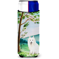 "Caroline's Treasures CK2569MUK Michelob Ultra Hugger for slim cans cold-beverage-koozies, Multicolor"