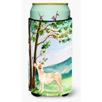 Carolines Treasures CK2008TBC Under the Tree Yellow Labrador Tall Boy Hugger cold-beverage-koozies, Multicolor