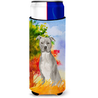 "Caroline's Treasures CK1962MUK Michelob Ultra Hugger for slim cans cold-beverage-koozies, Multicolor"