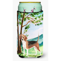 "Caroline's Treasures CK2029TBC Under the Tree Beagle Tall Boy Hugger cold-beverage-koozies, Multicolor"