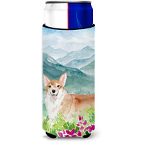 "Caroline's Treasures CK1981MUK Michelob Ultra Hugger for slim cans cold-beverage-koozies, Multicolor"