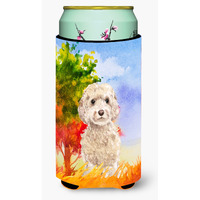 "Caroline's Treasures CK1949TBC Fall Goldendoodle Tall Boy Insulator Hugger cold-beverage-koozies, Multicolor"