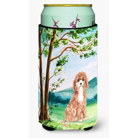 "Caroline's Treasures CK2575TBC Under the Tree Cavapoo Tall Boy Hugger cold-beverage-koozies, Multicolor"
