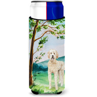 "Caroline's Treasures CK2573MUK Michelob Ultra Hugger for slim cans cold-beverage-koozies, Multicolor"