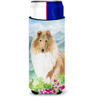 "Caroline's Treasures CK2525MUK Michelob Ultra Hugger for slim cans cold-beverage-koozies, Multicolor"