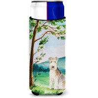 "Caroline's Treasures CK2567MUK Michelob Ultra Hugger for slim cans cold-beverage-koozies, Multicolor"