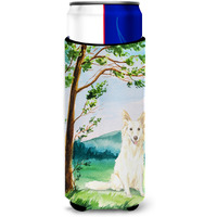 "Caroline's Treasures CK2551MUK Michelob Ultra Hugger for slim cans cold-beverage-koozies, Multicolor"