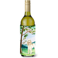"Caroline's Treasures CK2554LITERK Under The Tree Spinone Italiano Wine Bottle Hugger cold-beverage-koozies, 750 ml, Multicolor"