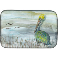 "Caroline's Treasures SC2008DDM Pelican Watercolor dish-drying-mats, 14x21, Multicolor"