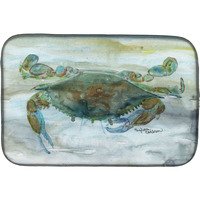 "Caroline's Treasures SC2002DDM Crab a leg up Watercolor dish-drying-mats, 14x21, Multicolor"