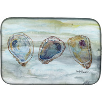 "Caroline's Treasures SC2001DDM Oysters Watercolor dish-drying-mats, 14x21, Multicolor"