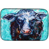 "Caroline's Treasures MW1280DDM Moo Cow dish-drying-mats, 14 x 21, Multicolor"